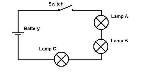 Circuit Diagram Of Light Bulbs